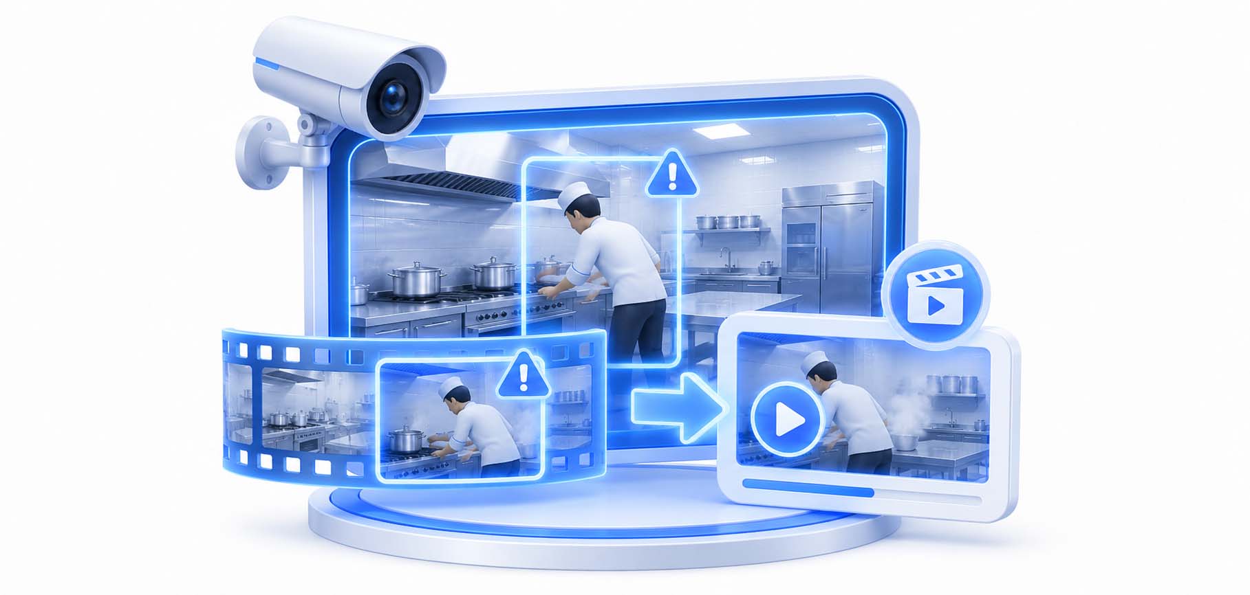 明厨亮灶AI监管系统 — 异常片段自动生成示意图
